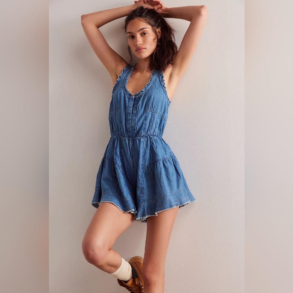 We The Free Nikita Romper- Size Medium